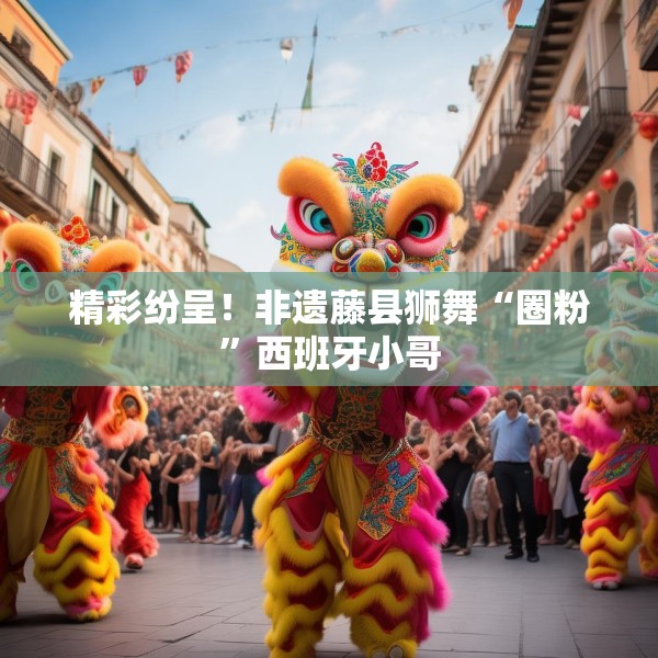 精彩纷呈！非遗藤县狮舞“圈粉”西班牙小哥