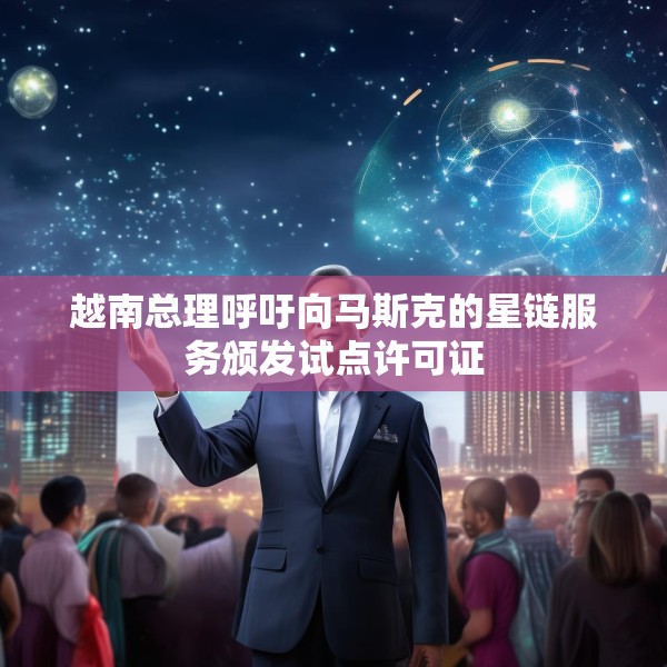 越南总理呼吁向马斯克的星链服务颁发试点许可证