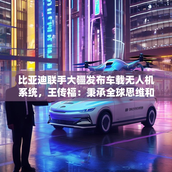 比亚迪联手大疆发布车载无人机系统，王传福：秉承全球思维和共赢思维，拥抱科技生态