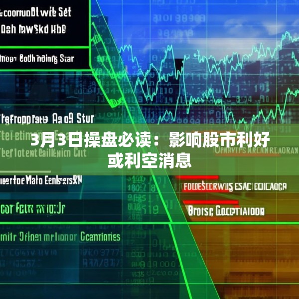 3月3日操盘必读：影响股市利好或利空消息