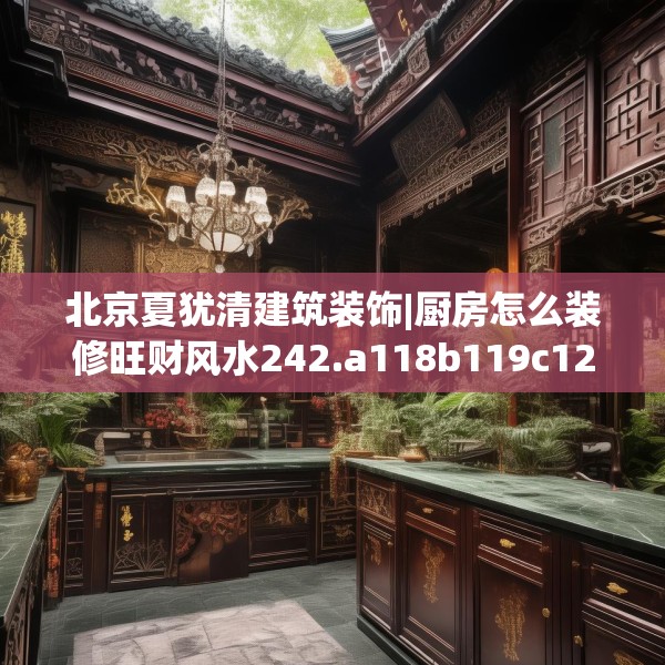 北京夏犹清建筑装饰|厨房怎么装修旺财风水242.a118b119c122fgy.129wew