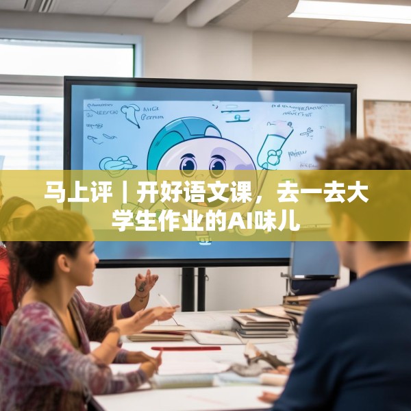 马上评｜开好语文课，去一去大学生作业的AI味儿
