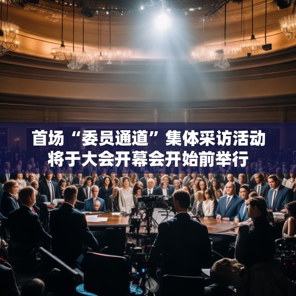 首场“委员通道”集体采访活动将于大会开幕会开始前举行