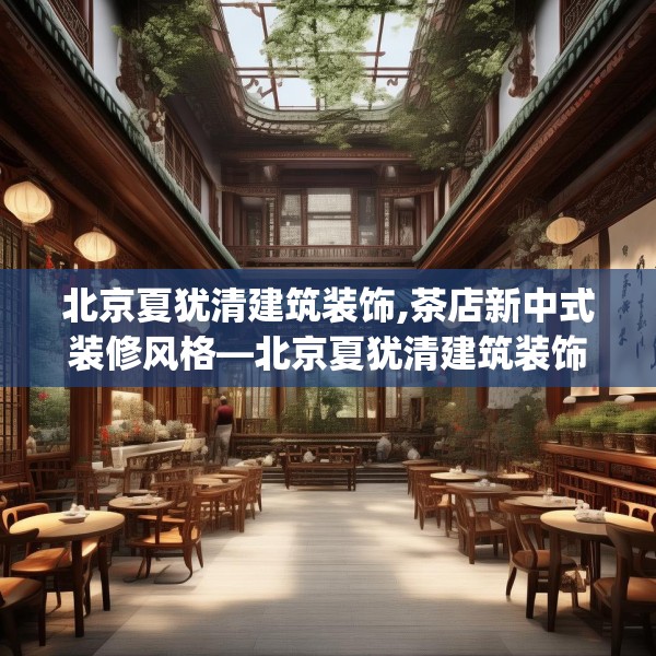 北京夏犹清建筑装饰,茶店新中式装修风格—北京夏犹清建筑装饰552.a428b429c432fgy.439lkjl