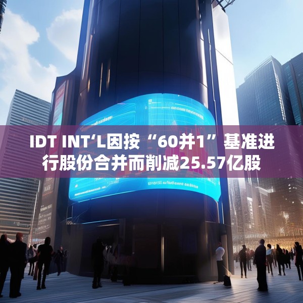 IDT INT‘L因按“60并1”基准进行股份合并而削减25.57亿股
