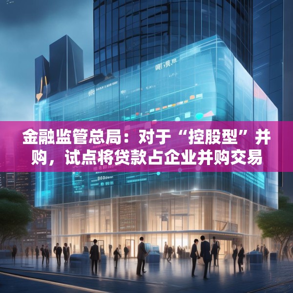 金融监管总局：对于“控股型”并购，试点将贷款占企业并购交易额“不应高于60%”放宽至“不应高于80%”