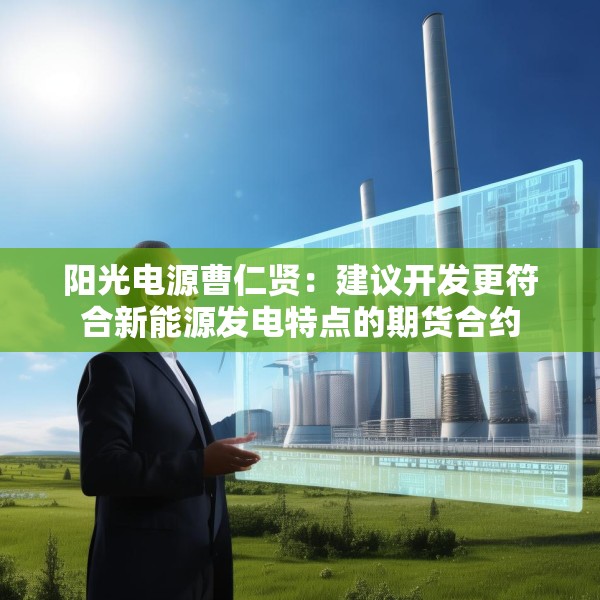 阳光电源曹仁贤：建议开发更符合新能源发电特点的期货合约