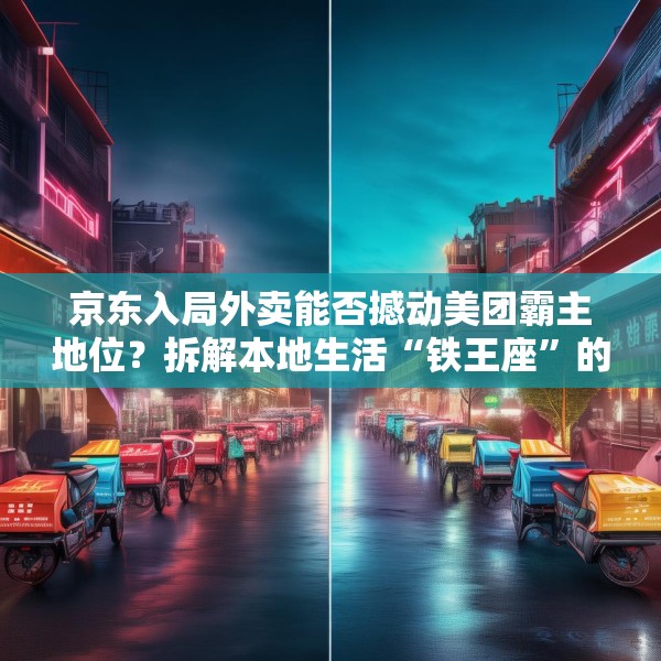 京东入局外卖能否撼动美团霸主地位？拆解本地生活“铁王座”的护城河