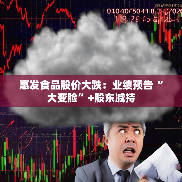 惠发食品股价大跌：业绩预告“大变脸”+股东减持