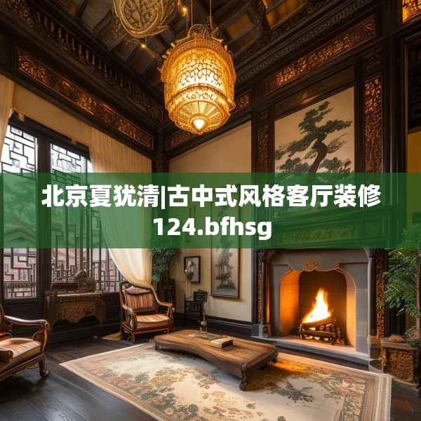 北京夏犹清|古中式风格客厅装修124.bfhsg