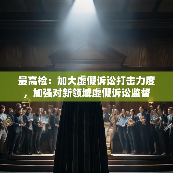 最高检：加大虚假诉讼打击力度，加强对新领域虚假诉讼监督