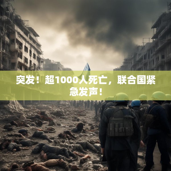 突发！超1000人死亡，联合国紧急发声！