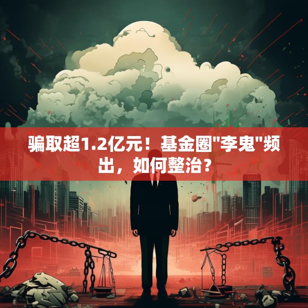 骗取超1.2亿元！基金圈