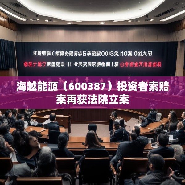 海越能源（600387）投资者索赔案再获法院立案