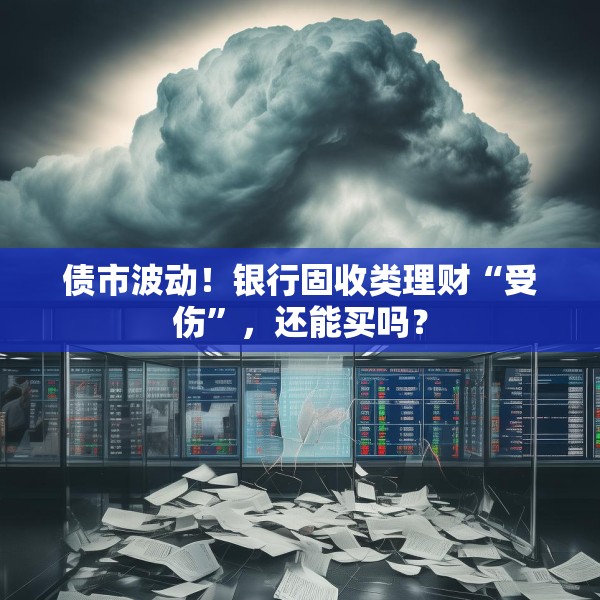 债市波动！银行固收类理财“受伤”，还能买吗？
