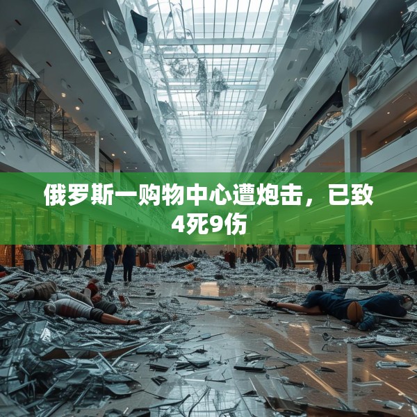 俄罗斯一购物中心遭炮击，已致4死9伤