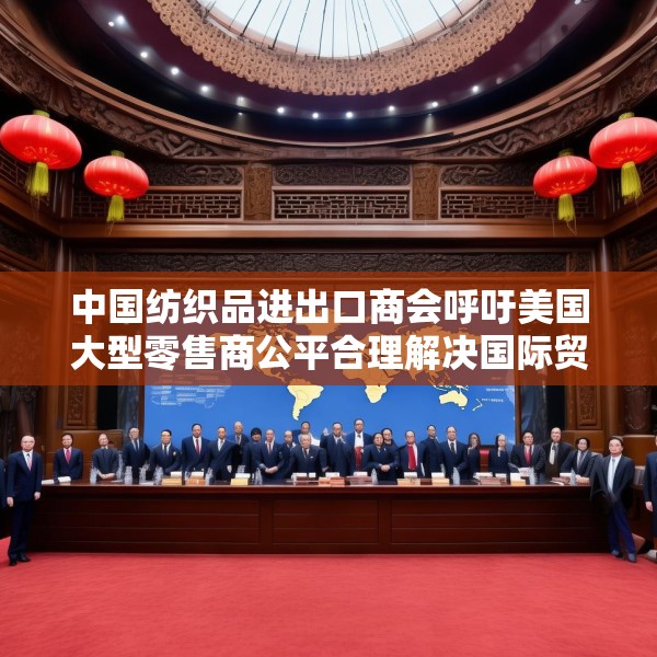 中国纺织品进出口商会呼吁美国大型零售商公平合理解决国际贸易问题