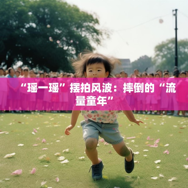 “瑶一瑶”摆拍风波：摔倒的“流量童年”