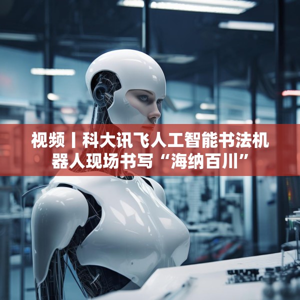 视频丨科大讯飞人工智能书法机器人现场书写“海纳百川”