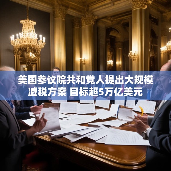 美国参议院共和党人提出大规模减税方案 目标超5万亿美元