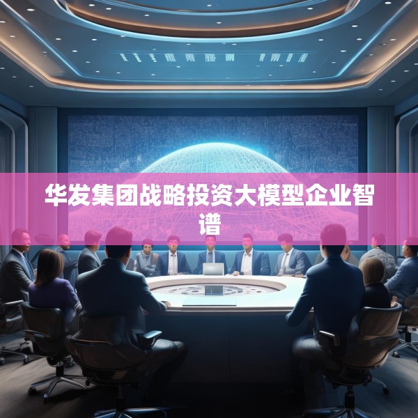 华发集团战略投资大模型企业智谱
