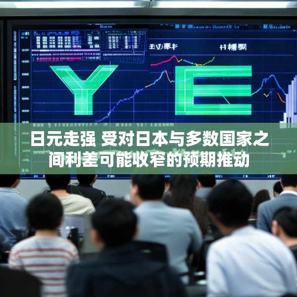 日元走强 受对日本与多数国家之间利差可能收窄的预期推动
