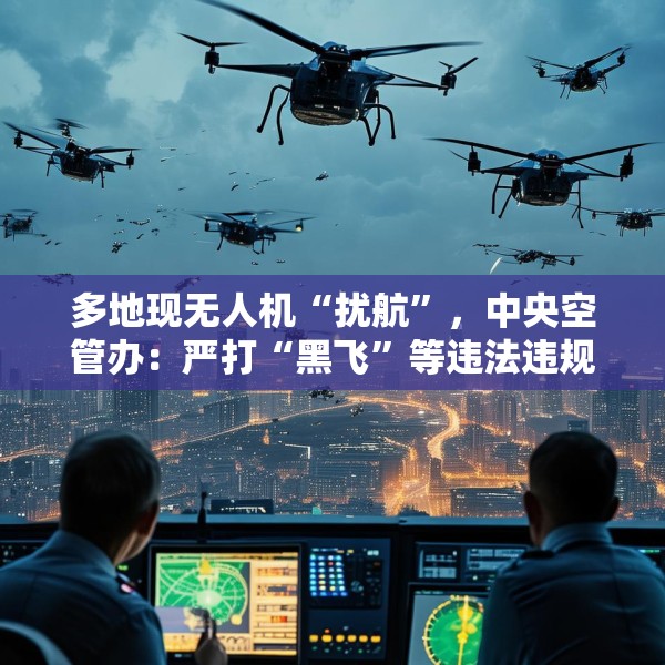 多地现无人机“扰航”，中央空管办：严打“黑飞”等违法违规行为