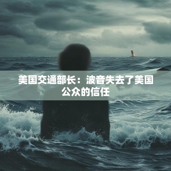 美国交通部长：波音失去了美国公众的信任