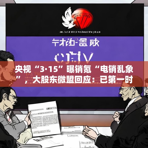 央视“3·15”曝销氪“电销乱象”，大股东微盟回应：已第一时间成立专项调查组