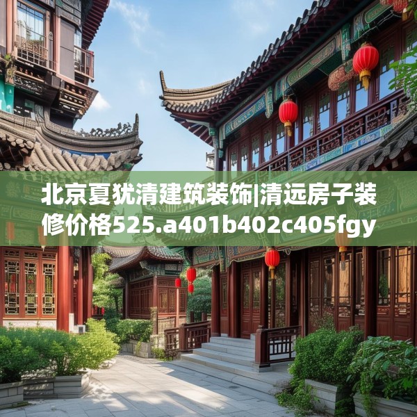 北京夏犹清建筑装饰|清远房子装修价格525.a401b402c405fgy.412uyk