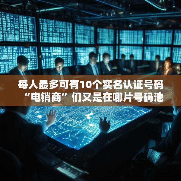 每人最多可有10个实名认证号码 “电销商”们又是在哪片号码池里“畅游”的？