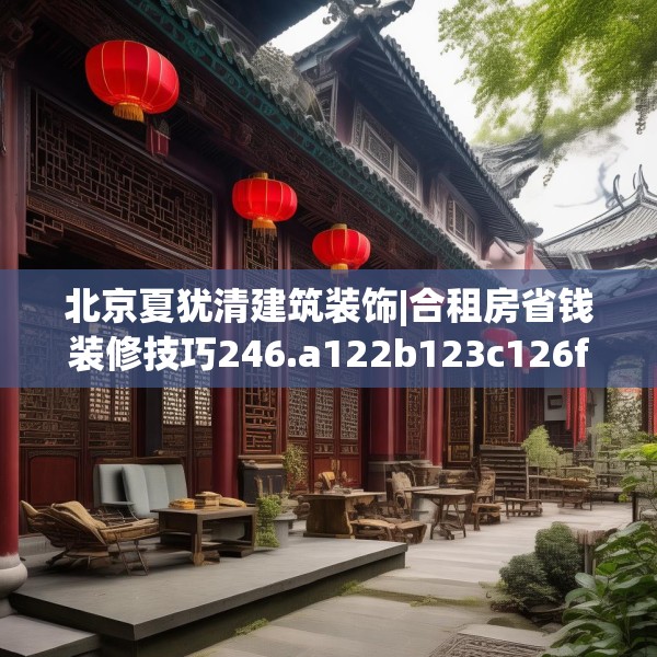 北京夏犹清建筑装饰|合租房省钱装修技巧246.a122b123c126fgy.133lkjl