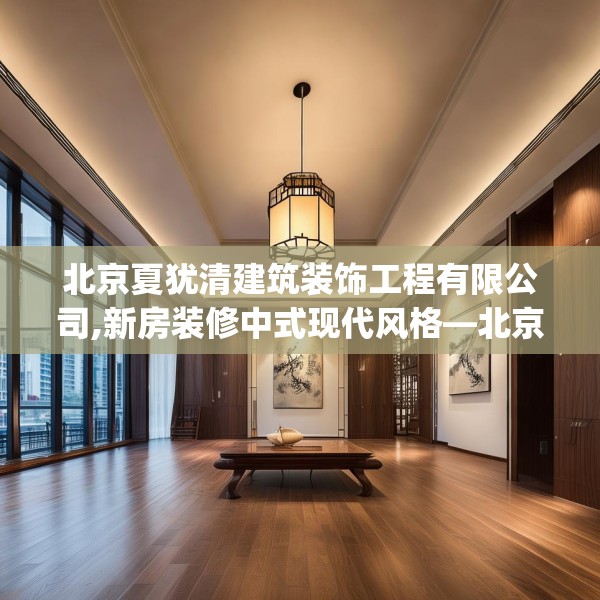 北京夏犹清建筑装饰工程有限公司,新房装修中式现代风格—北京夏犹清建筑装饰工程有限公司157.a33b34c37fgy.44poiy