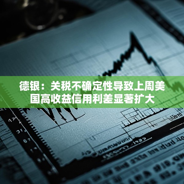 德银：关税不确定性导致上周美国高收益信用利差显著扩大