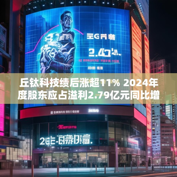 丘钛科技绩后涨超11% 2024年度股东应占溢利2.79亿元同比增超2.4倍