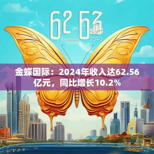 金蝶国际：2024年收入达62.56亿元，同比增长10.2%