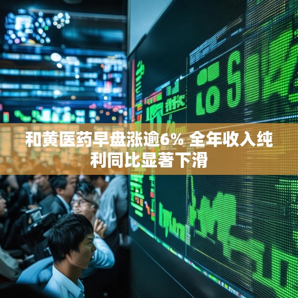 和黄医药早盘涨逾6% 全年收入纯利同比显著下滑