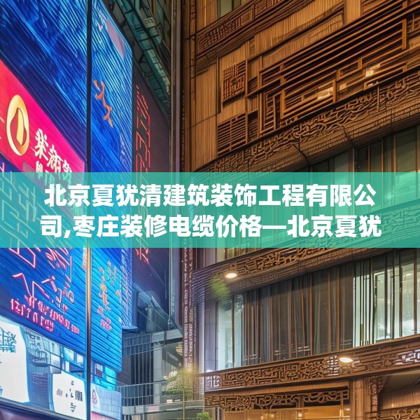 北京夏犹清建筑装饰工程有限公司,枣庄装修电缆价格—北京夏犹清建筑装饰工程有限公司269.a145b146c149fgy.156bnbn