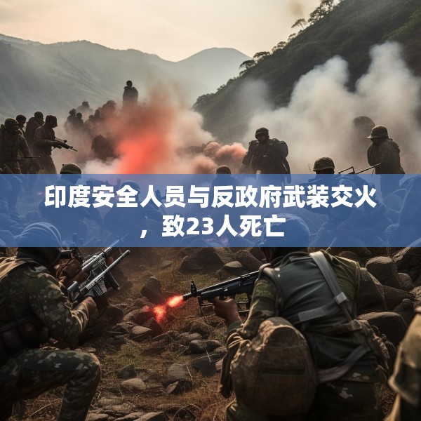 印度安全人员与反政府武装交火，致23人死亡