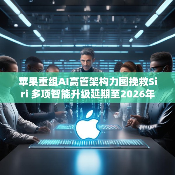 苹果重组AI高管架构力图挽救Siri 多项智能升级延期至2026年