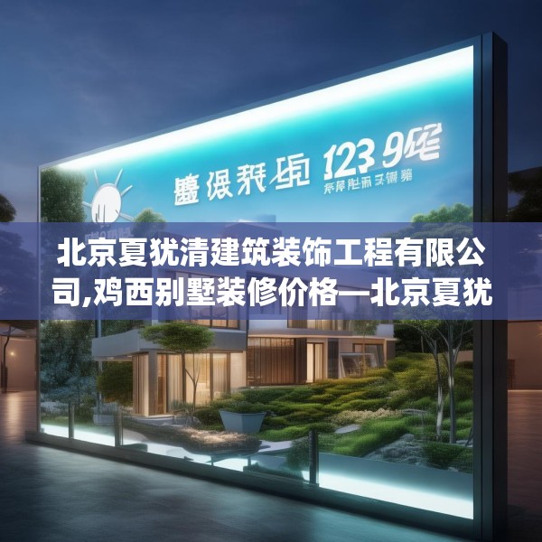 北京夏犹清建筑装饰工程有限公司,鸡西别墅装修价格—北京夏犹清建筑装饰工程有限公司154.a30b31c34fgy.41sdA