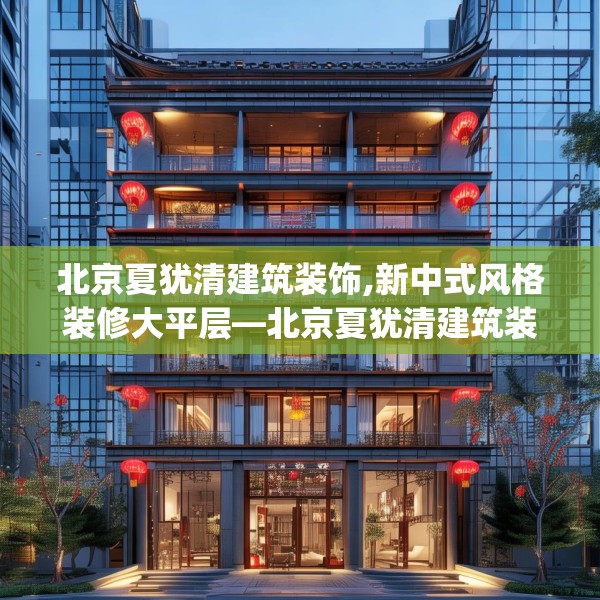 北京夏犹清建筑装饰,新中式风格装修大平层—北京夏犹清建筑装饰396.a272b273c276fgy.283nbn