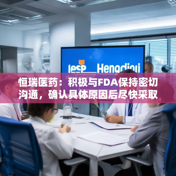 恒瑞医药：积极与FDA保持密切沟通，确认具体原因后尽快采取措施并重新提交申请