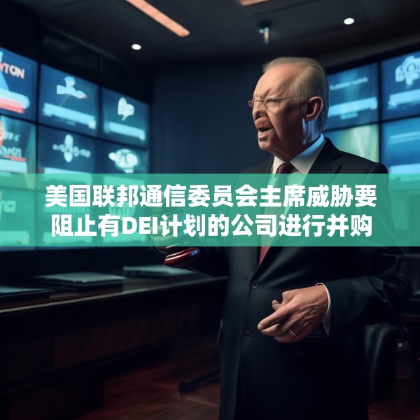 美国联邦通信委员会主席威胁要阻止有DEI计划的公司进行并购