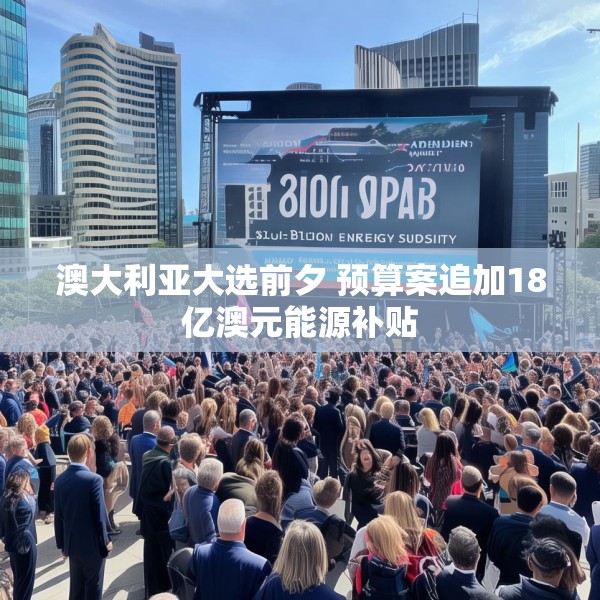 澳大利亚大选前夕 预算案追加18亿澳元能源补贴