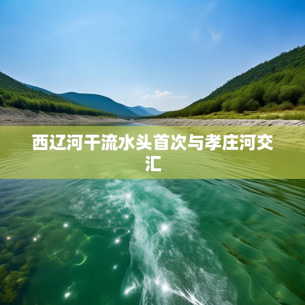 西辽河干流水头首次与孝庄河交汇