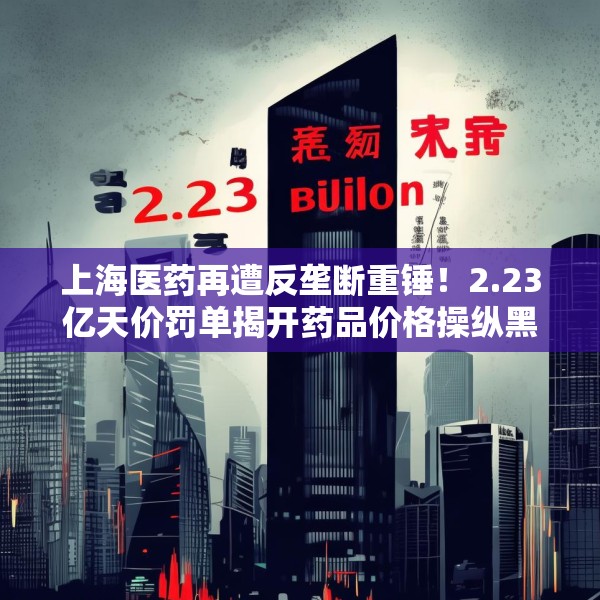 上海医药再遭反垄断重锤！2.23亿天价罚单揭开药品价格操纵黑幕