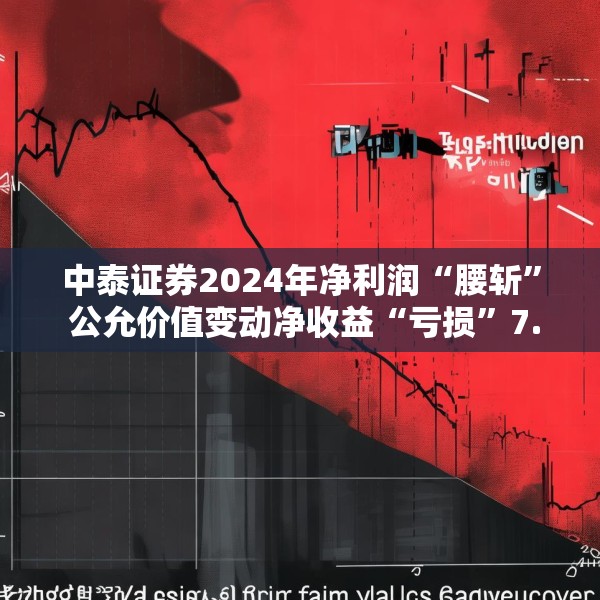 中泰证券2024年净利润“腰斩” 公允价值变动净收益“亏损”7.4亿元