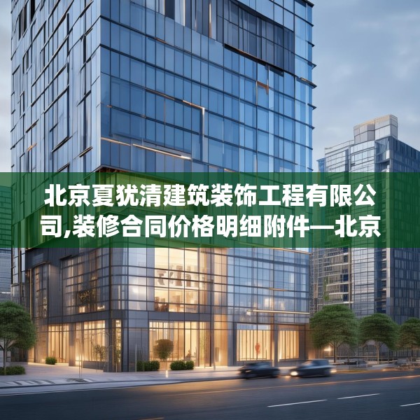 北京夏犹清建筑装饰工程有限公司,装修合同价格明细附件—北京夏犹清建筑装饰工程有限公司435.a311b312c315fgy.322uyk