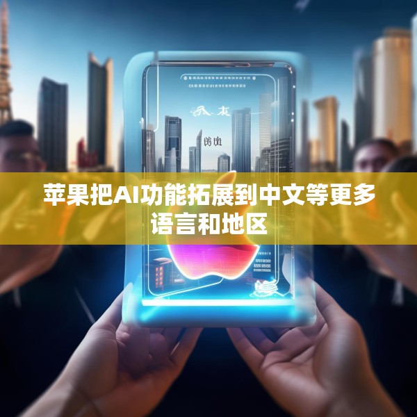 苹果把AI功能拓展到中文等更多语言和地区